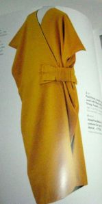paul poiret, mantle. yellow wool with black chiffon lining. french, c. 1913. might be my fav from Lussier’s book