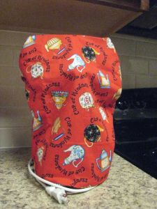 food processor cover - done!